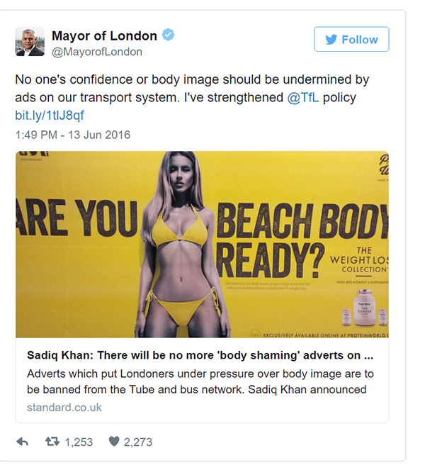 Δήμαρχος του Λονδίνου (Μουσουλμάνος) Twitter