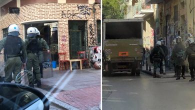 Εξάρχεια: Πολεμικό σκηνικό για ανακατάληψη κτηρίων από αναρχικούς!